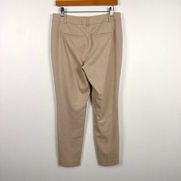 RW&Co. Womens Slim Leg Trousers Beige Size 4 Suiting Signature Fit Ankle Length - Picture 4 of 11